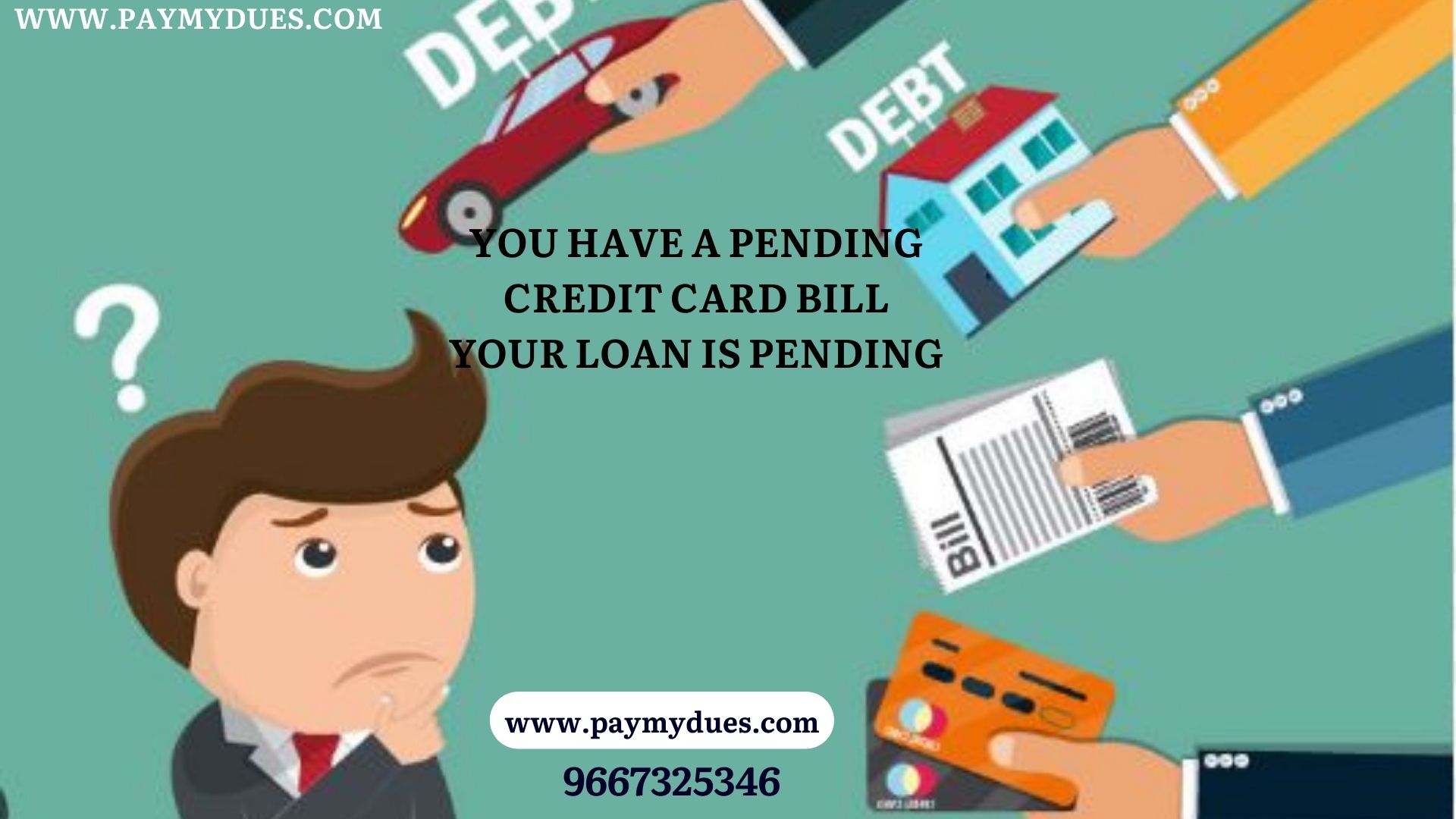YOU HAVE A PENDING CREDIT CARD BILL